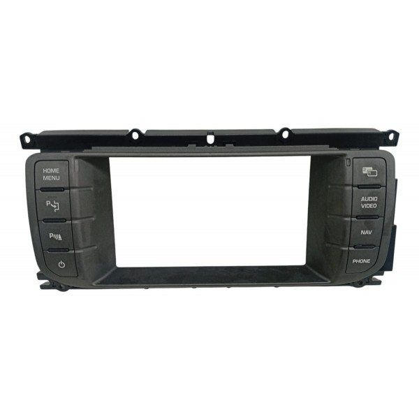 Moldura Multimídia Evoque 2012 A 2015 Preto