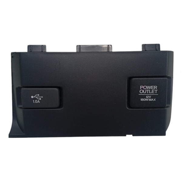 Acabamento Tomada 12v Usb Honda Civic 2018
