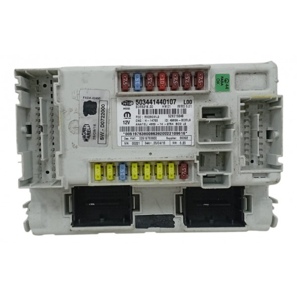 Módulo Bcm Fiat Toro 2017