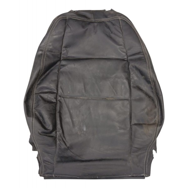 Capa Encosto Banco Dianteiro Esquerdo Vw Amarok 2011/2015 Preto