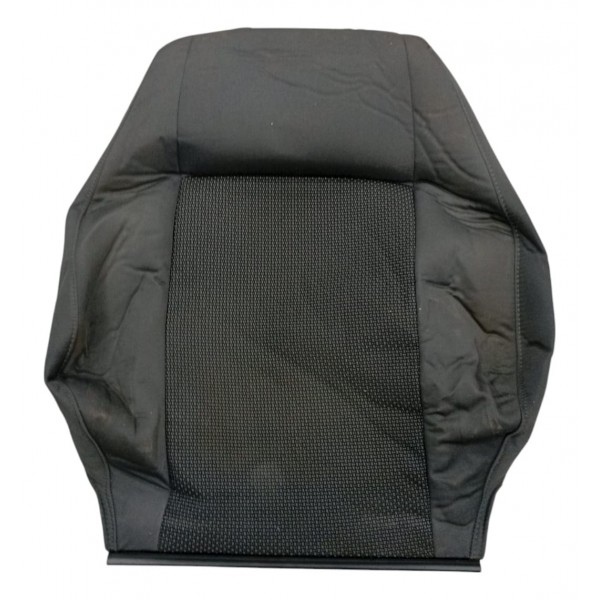 Capa Encosto Banco Vw Amarok 2014 Dianteiro Direito Nva Cinza-escuro