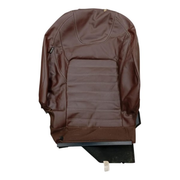 Capa Encosto Banco Nissan Kicks 2017 Dianteiro Direito Chocolate