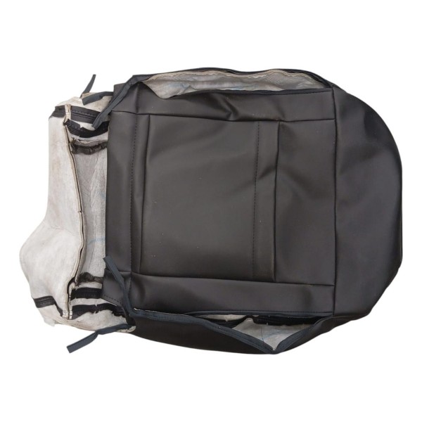 Capa Encosto Banco Dianteiro Esquerdo Jeep Renegade 2018 Cinza-escuro