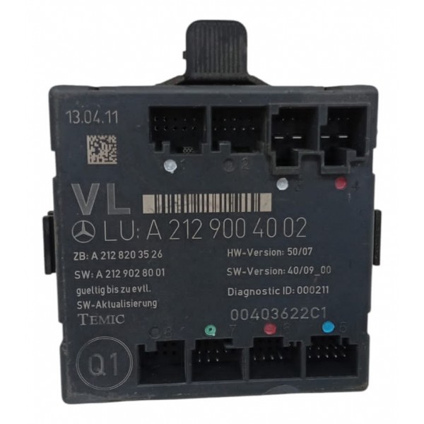 Módulo Porta Dianteiro Esquerdo Mercedes C180 2012 Cx5333