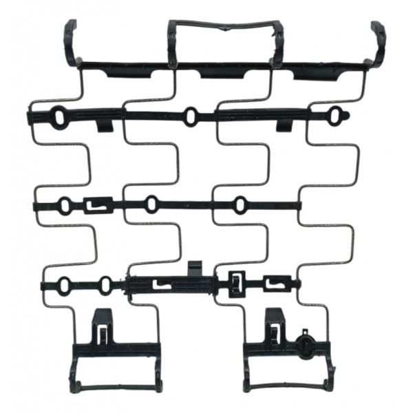 Grade Assento Banco Captur 2021 Dianteiro Direito Cx5359 Preto