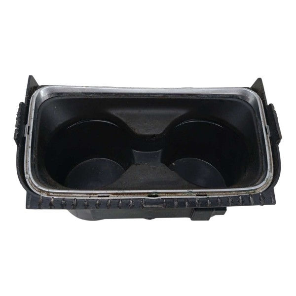 Porta Copos Central Bmw 320i 2014 A 2016 Detalhe Preto