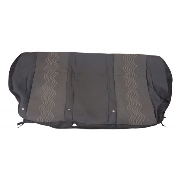 Capa Encosto Banco Traseiro Peugeot 2008 2019 Preto