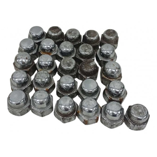 Jogo Porca Parafuso Roda Nissan Kicks Sl 2019 26 Unidades