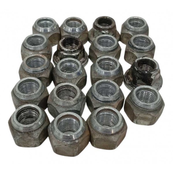 Jogo Porca Parafuso Roda Ford Fiesta 2015 19 Unidades