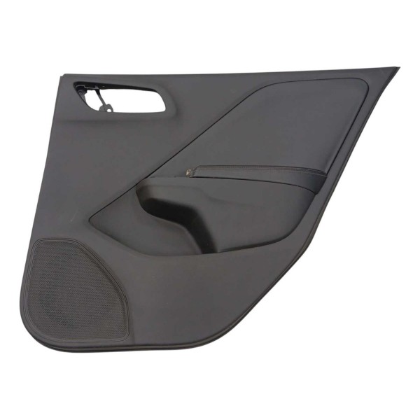 Forro Porta Traseira Direita Honda City Exl Cvt 2015 Preto