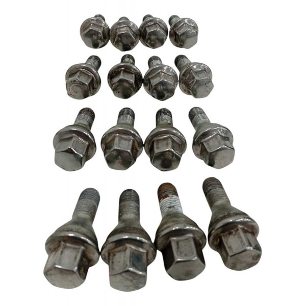 Jogo Parafuso Roda Jeep Compass Sport 2020 (16unid.)