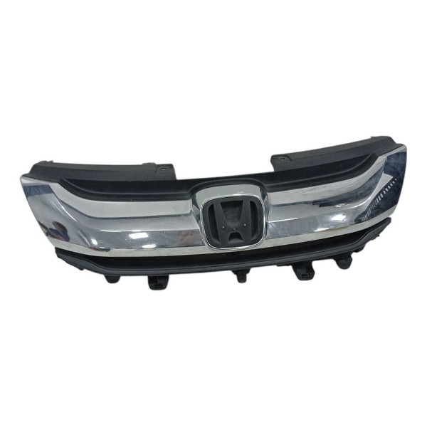 Grade Parachoque Dianteiro Honda City Exl Cvt 2015 Preto Fosco