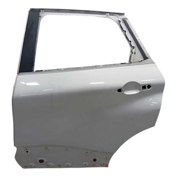 Porta Lata Traseira Esquerda Renault Captur Life 16a 2021 Traseira Esquerdo Prateado