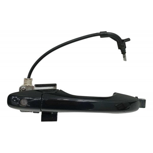 Maçaneta Externa Porta Dianteira Esquerda Honda City 2011 Preto Dianteira