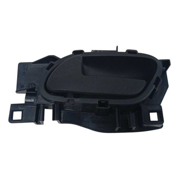 Maçaneta Interna Traseira Esquerda Citroen C4 Cactus 2021 Preto Traseira