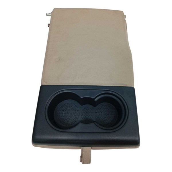 Apoio Braço Porta Copos Banco Traseiro Volkswagen Jetta 2014 Bege