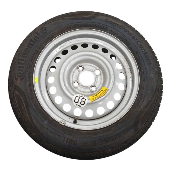 Estepe Ferro Aro 15 Pneu 185/65 R15 88h Nissan Kicks S 2018 Preto