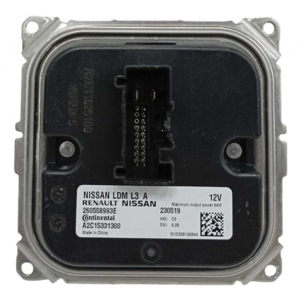 Modulo Reator Farol Led Nissan Kicks 2024 A2c15331300