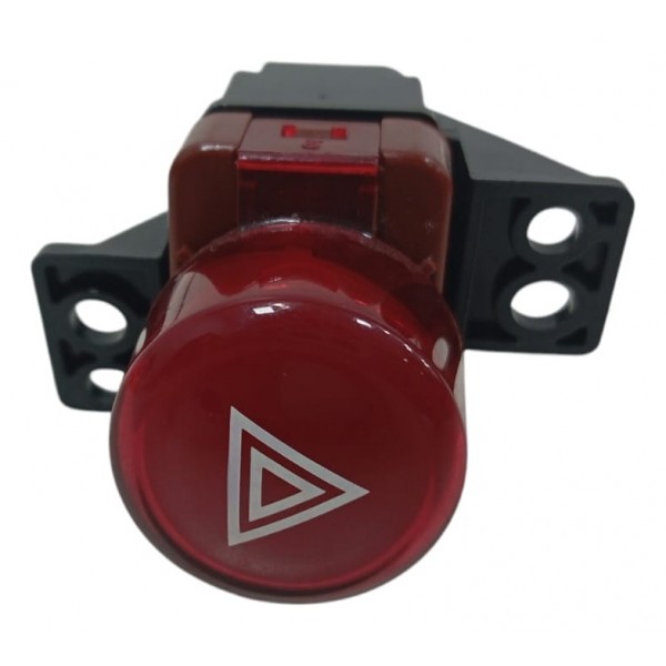 Botão Alerta Painel Honda Civic 2014 Vermelho
