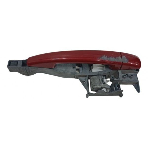 Maçaneta Externa Porta Dianteiro Direito Peugeot 2008 2019 Preto Dianteira