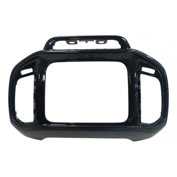 Moldura Tela Multimídia Fiat Toro 2017 Preto