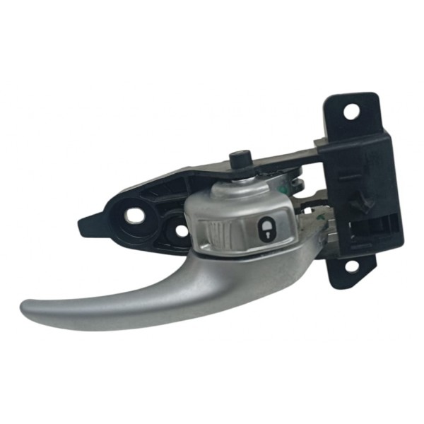 Maçaneta Interna Porta Traseira Direita Jeep Renegade 2017 Preto