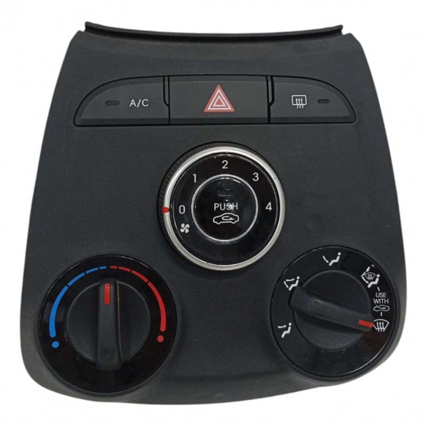 Botão Comando Ar Condicionado Hyundai Hb20 2019 972501s300 Preto