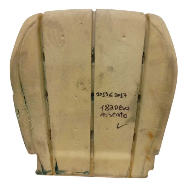 Espuma Assento Banco Dianteiro Esquerdo Gm S10 2013 A 2017  Bege