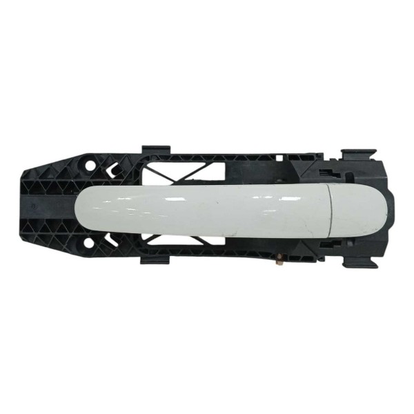 Maçaneta Externa Traseira Esquerda Vw Jetta Tsi 2.0 2017 Branco Traseira