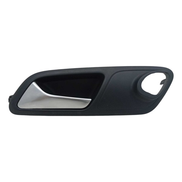 Maçaneta Interna Traseira Esquerda Volkswagen Passat Cc 2014 Preto Traseira