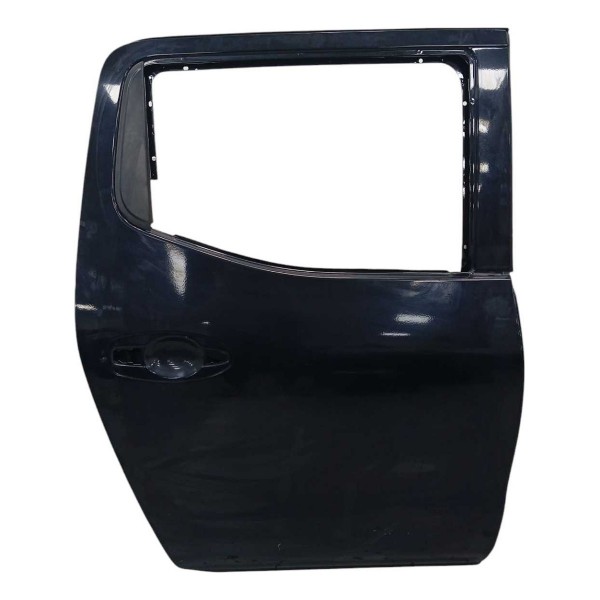 Porta Lata Traseira Direita Nissan Frontier 2020/2022 Preta Traseira Direita Preto