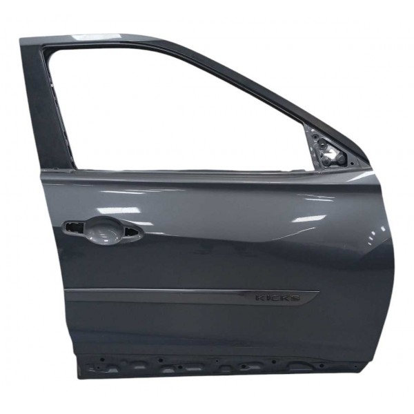 Porta Lata Dianteira Direita Nissan Kicks 2018 Cinza Dianteira Direita Cinza