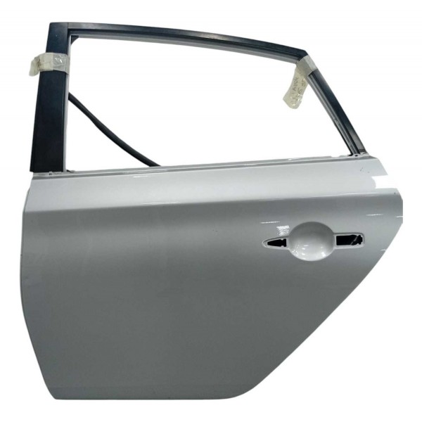 Porta Lata Traseira Esquerda Nissan Sentra 2015 Prata Traseira Esquerda Prata