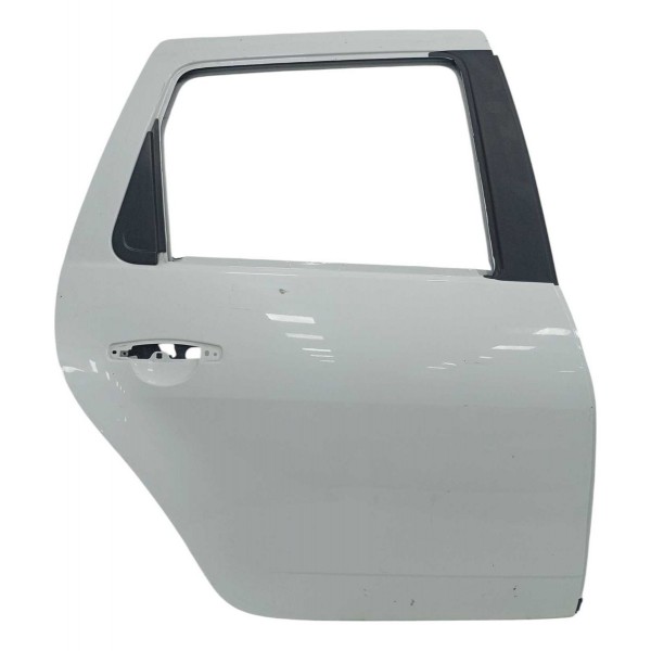 Porta Lata Traseira Direita Renault Duster 2020 Branca Traseira Direita Branco