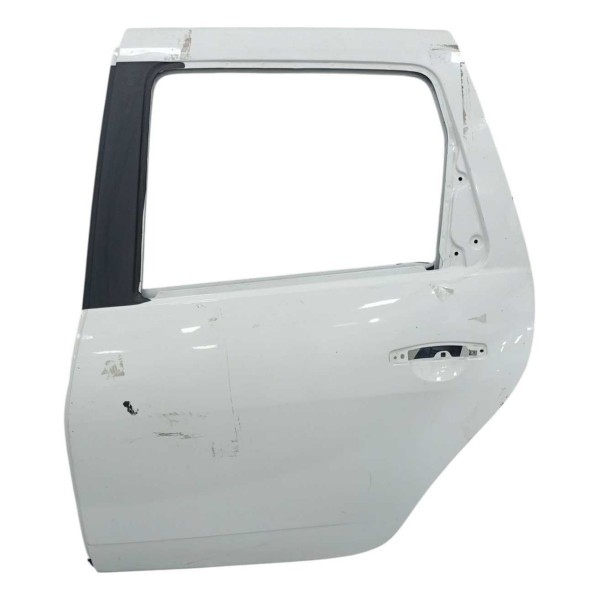 Porta Lata Traseira Esquerda Renault Duster 2020 Branca Traseira Esquerda Branco