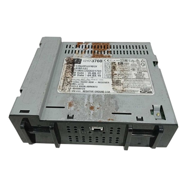 Modulo Central Radio Chevrolet Spin 2020  Cinza