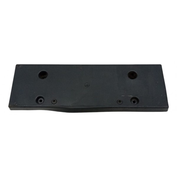 Suporte Placa Jeep Renegade 2021 Diesel Traseiro Preto