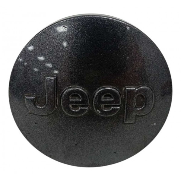Calota Centro Roda Jeep Renegade 2016 Preto