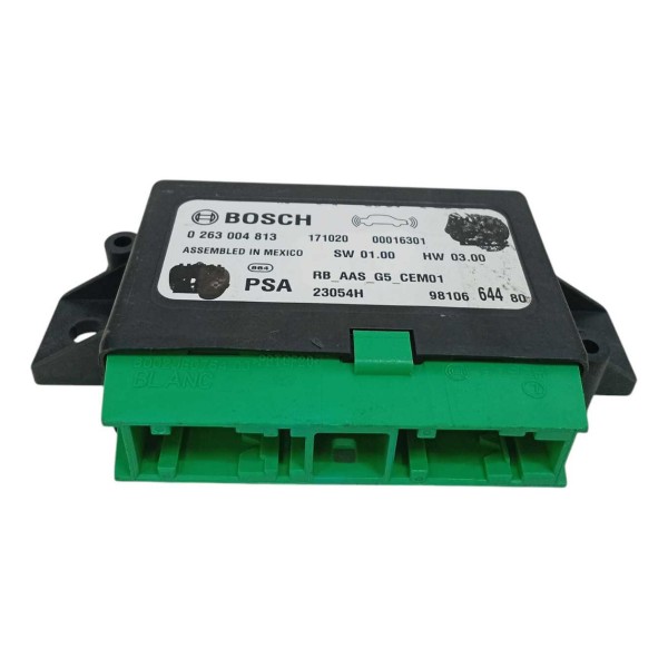 Modulo Sensor Estacionamento Peugeot 408 2018 9810664480 Preto