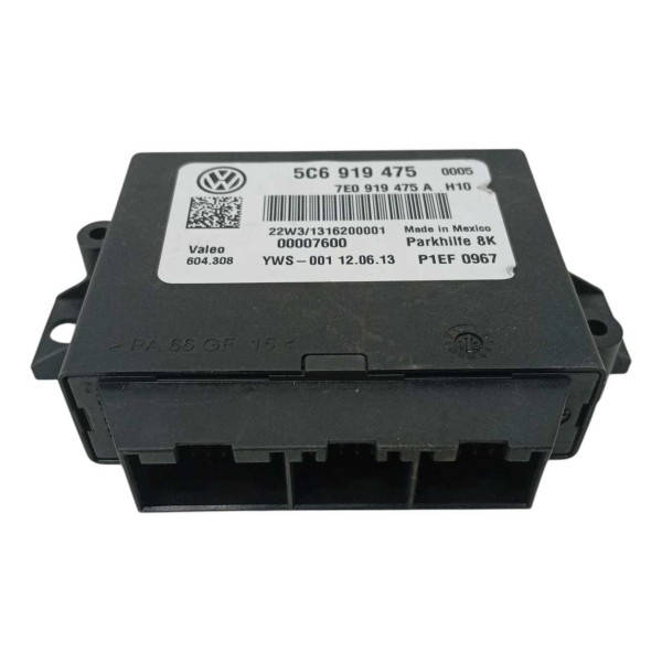 Modulo Sensor Estacionamento Jetta Tsi 2014 2015 5c6919475 Preto