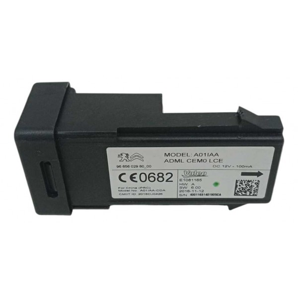 Módulo Sensor Start Stop Citroen C4 Lounge 2017 966560298000