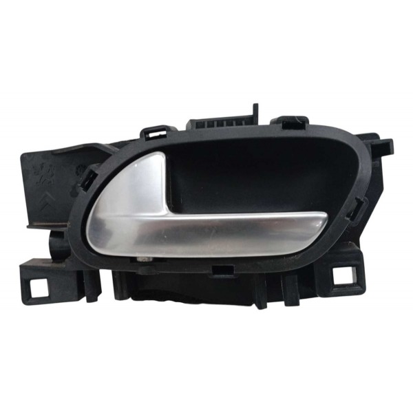 Maçaneta Interna Dianteira Esq. C4 Lounge Thp Exclusive 2017 Prateado Dianteira