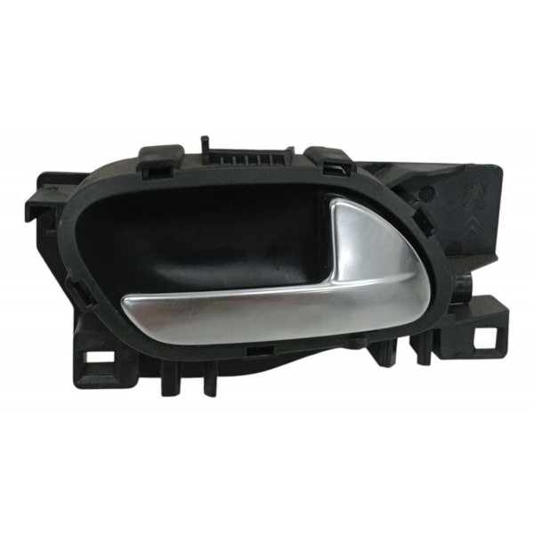 Maçaneta Interna Traseira Dir. C4 Lounge Thp Exclusive 2017 Prateado Traseira