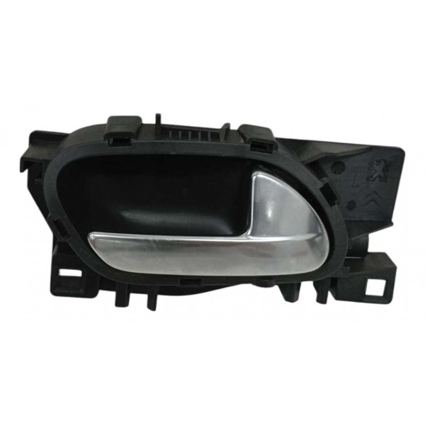 Maçaneta Interna Porta Diant. Dir. C4 Lounge  Exclusive 2017 Prateado Dianteira