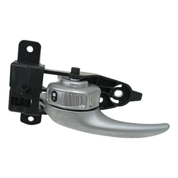 Maçaneta Interna Porta Dianteira Direita Jeep Renegade 2018 Prateado Dianteira