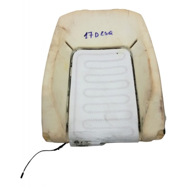 Espuma Encosto Banco Vw Jetta 2016 Dianteiro Esquerdo Bege