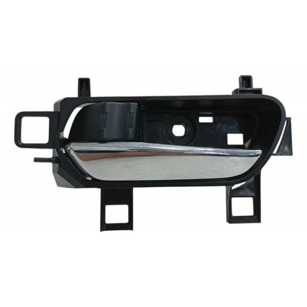 Maçaneta Externa Porta Dianteira Esquerda Versa 2022/2025 Prateado Dianteira