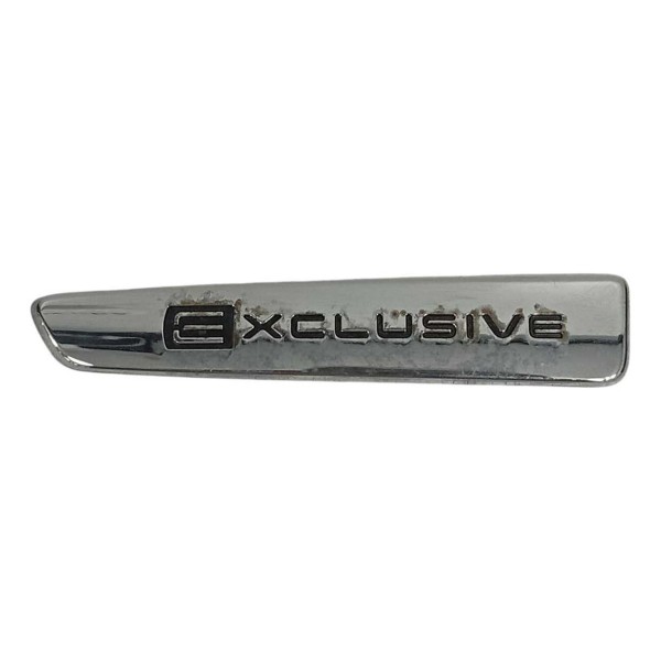 Emblema Porta Dianteira Esquerda C4 Lounge Exclusive 2017 Prateado