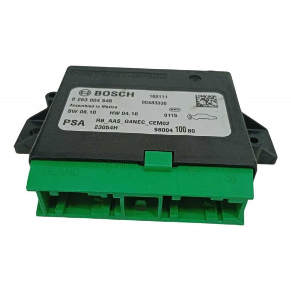 Módulo Estacionamento Citroen C4 Lounge 2017 0263004545 Preto