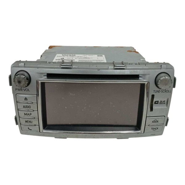 Radio Central Multimídia Toyota Hilux 2008 861000k010